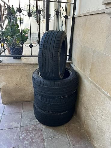 4 ədəd avtomobil şini - Növ: Yay (asfalt üçün) - Protektor dizaynı