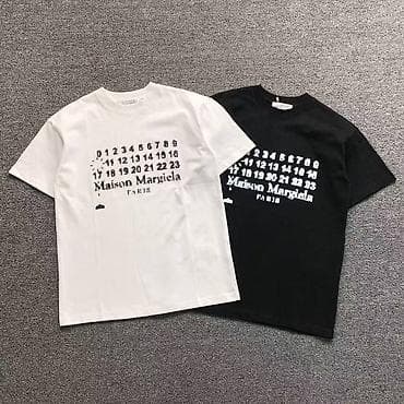 İdman dəstləri: Maison Margiela qısaqol t-shirt kolleksiyası - Model: Maison Margiela — 1