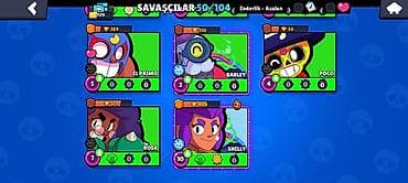 Digər oyun və konsollar: Brawl Stars hesabı – 50/104 döyüşçü Xüsusiyyətlər: - Profil: “adidas — 5