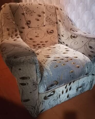 Quruducular: İşlənmiş, Kreslo, Parça, Kredit yoxdur, Çatdırılma yoxdur — 1