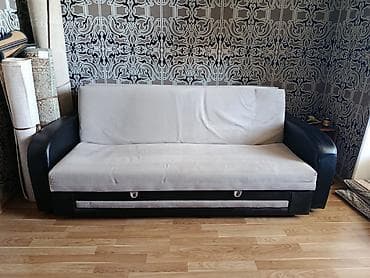 sofa: Di̇van-kravat, İşlənmiş, Açılan, Bazalı, Parça, Çatdırılma yoxdur — 1