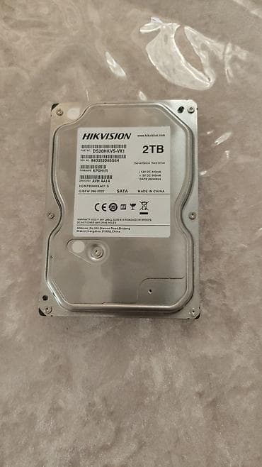 Жёсткие диски, переносные винчестеры для ПК: Yadaş 2 tb 2 nci el yaxsi vezyetdedir 100% can işleme saatai 48 saat — 1