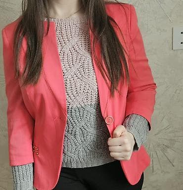 Qadın blazer ceket – əhvalı yüksəldən canlı çəhrayı rəng - Kəsim