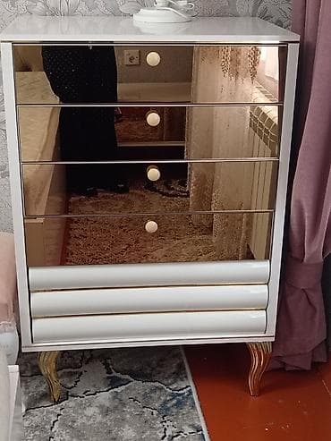 yatag mebili: Yataq otağı mebel dəsti - Komplekt: sürgülü qapılı şkaf (biri — 4