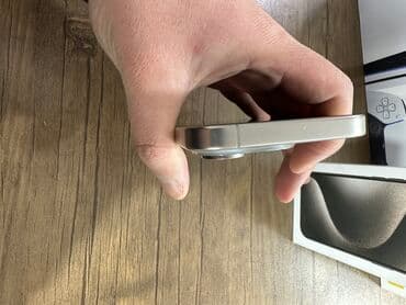 telefon case: IPhone 15 Pro, 128 GB, Natural Titanium, Sənədlərlə, Zəmanət, Face ID — 4