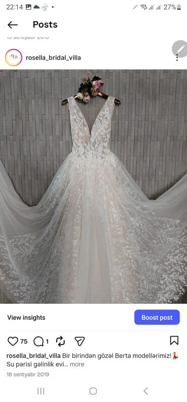 toy geyimleri: Gəlinliklər satılır 50 azndən başlayan qiymətlərlə 051 6468914 — 4