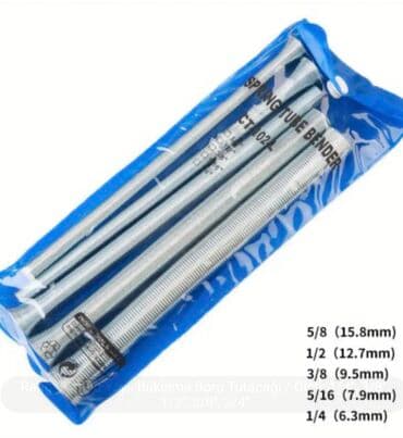 divar boyasi: SPIRAL BORU BÜKÜCÜ DƏSTİ – 5 ÖLÇÜ Məhsul: Yaylı boru bükmə yayı — 1