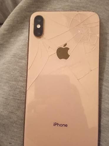 iphone 11 kreditle: IPhone Xs, Qızılı, Qırıq — 1