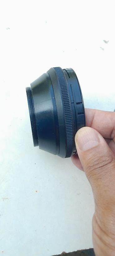 macbook pro adapter: Fotoaparat üçün obyektiv günbəzi (lens hood) - Material: möhkəm — 6