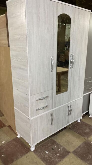 Yeni, Açılan, 3 qapılı Düz dolab, Qarderob, paltar dolabı, Azərbaycan