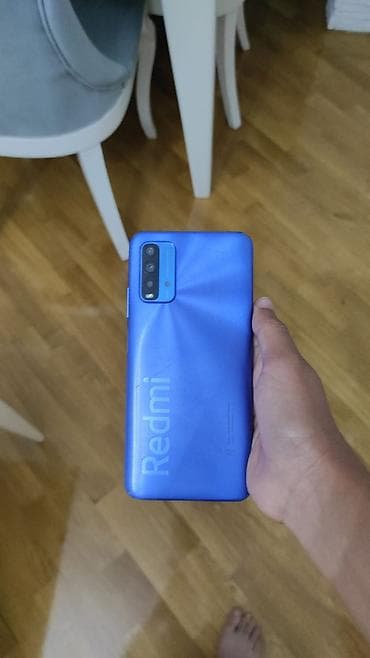 hard disk ssd: Redmi 9T, 64 GB, rəng - Mavi, Barmaq izi, Face ID — 3