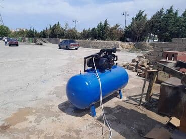 matapila matoru: 0,8 m3. 12 atmosfer 550 litrlik elektirik mühərriki 7.5 kvt təzədi̇r — 2