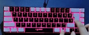 keycap: RGB işıqlı mexaniki klaviatura – kompakt 60%/65% ölçü (ox düymələri və — 4