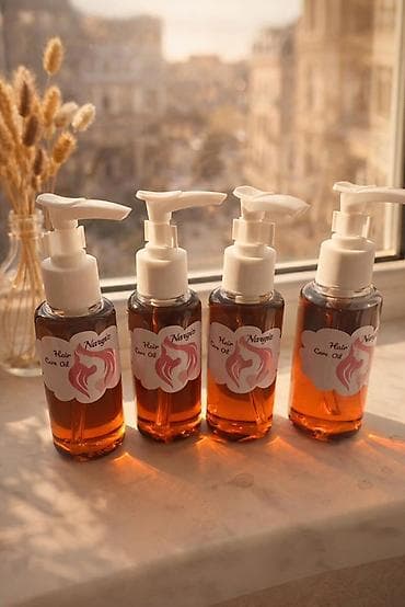 ətir flakonları: NARGIZ saç, qaş və kiprik üçün qulluq yağları Məhsul təsviri: - Saç — 1