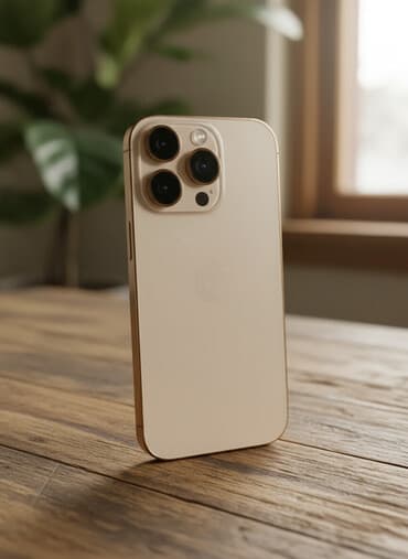 islenmis ayfon 5s: IPhone 16 Pro, 128 GB, Qızılı, Barmaq izi, Face ID, Sənədlərlə — 1