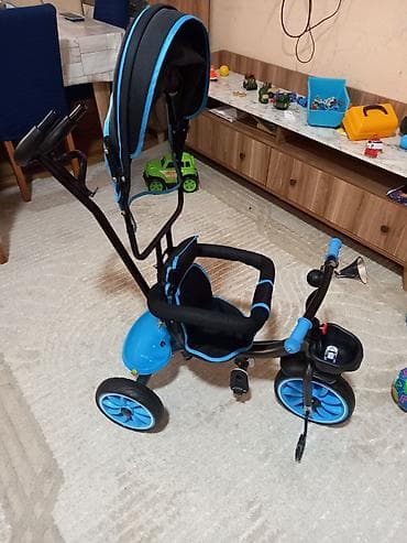 Uşaq üçtəkərli velosiped – itələmə tutacaqlı model 2-3 dəfə sürülüb
