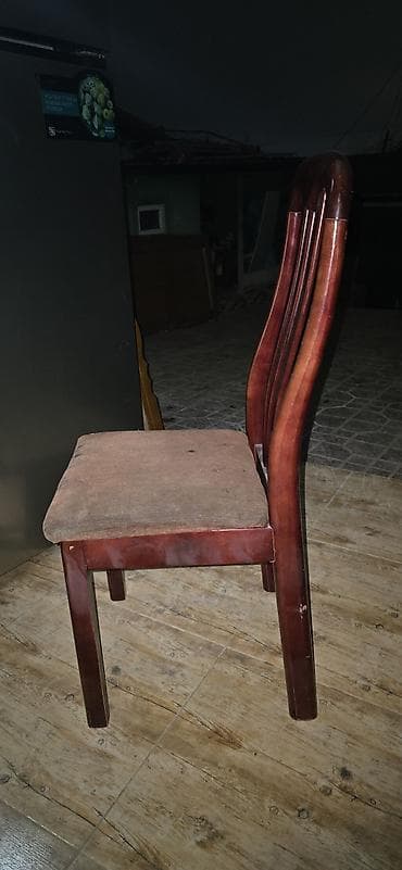 Mətbəx üçün, Qatlanmayan, Stul