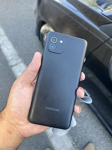 Мобильные телефоны и аксессуары: Samsung Galaxy A03, цвет - Черный, Две SIM карты — 3