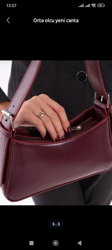 xacmaz qizil instagram: Çiyin çantası, Yeni — 2