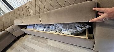Divanlar: Künc divan, İşlənmiş, Açılan, Bazalı, Parça, Ödənişli çatdırılma — 2