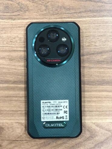 мини телефон: Oukitel WP35: Prosessorun növü: Mediatek 2.2 GHz Ekran — 8