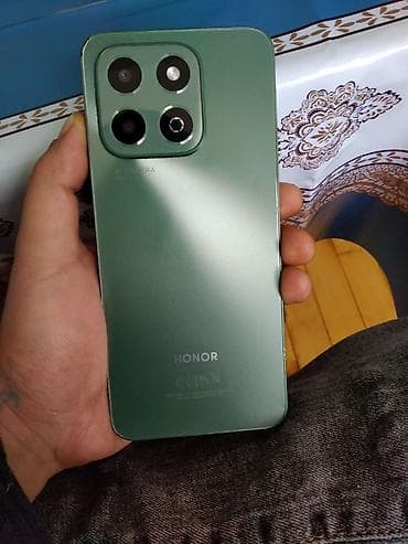 en ucuz macbook air: Honor X6b, 128 GB, rəng - Yaşıl, İki sim kartlı — 3