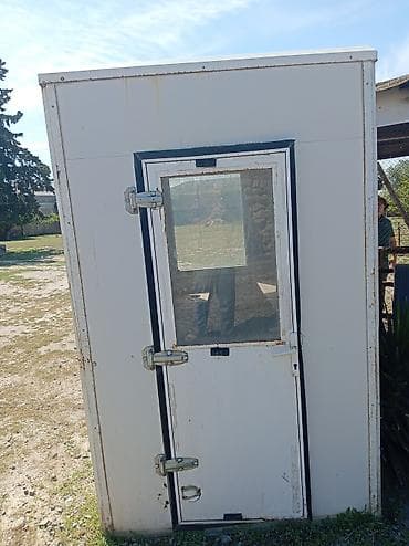 kioşk: Modul post/keçid-budkası - Material: sendviç panellər (istilik və səs — 1