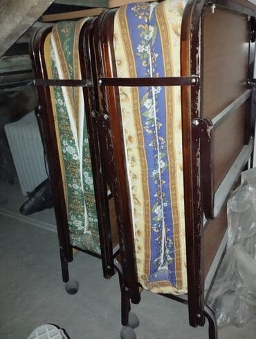 раскладушка с матрасом: Новый, Раскладушка с матрасом — 1