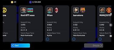 Digər oyun dəstləri: EFootball hesabı – güclü komanda və zəngin heyət 2021 qalan Nadir — 5