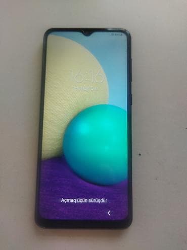 samsug s22: Samsung Galaxy A02, 32 GB, rəng - Qara — 1