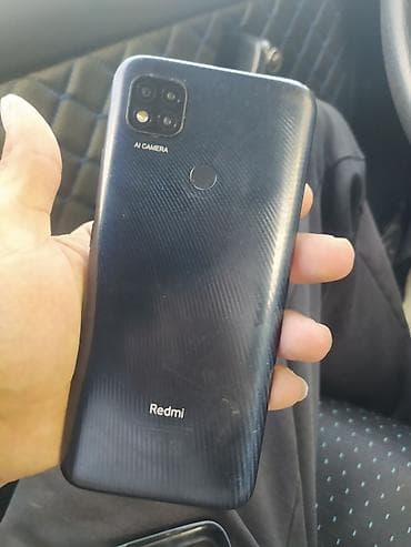telfon redmi: Redmi 9C, 128 GB, rəng - Qara, Barmaq izi — 7