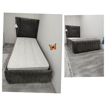 matrasi: Çarpayı və soyuducu satılır - Çarpayı: 180 sm ölçüdə, yumşaq parça — 1
