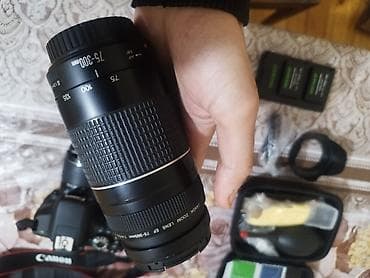 6d mark 2: Canon EOS 750D fotoaparat dəsti Komplekt: - Canon EOS korpusu (strap — 2