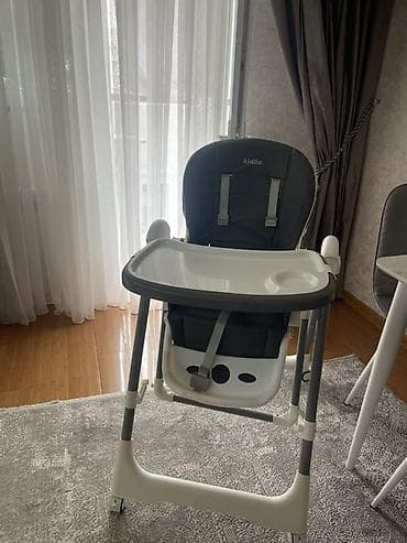 Yemək masaları, oturacaqları: Kidilo uşaq yemək stulu Kidilo firmasına məxsus uşaq yemək masası — 4