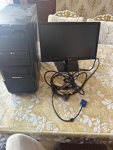 hart disk: Masaüstü kompüter dəsti – Hunkey korpus + LG monitor Tərkib: - Hunkey — 1