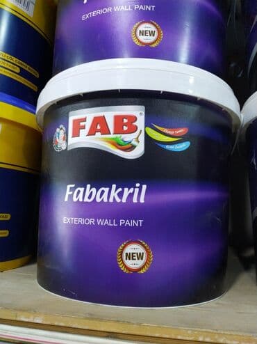 fab fasad boyalari: Акриловая Краска FAB, Фасад, цвет - Фиолетовый — 1