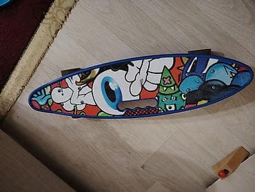 лонгборд баку: Rəngarəng qrafik printli kruizer tipli skeytbord. Xüsusiyyətlər: - — 3