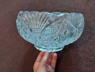 xrustal konfet qabı: Bilur (Xurustal) Meyvə Qabı — 2