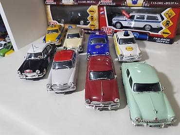 GAZ “Volqa” kolleksiya modeli avtomobilləri – miqyaslı die-cast