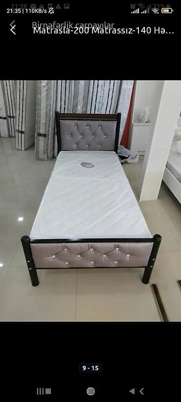 Кровати: Matrasız 140 azn matrasla 200 azn gənr secimi edə bilərsiz bir başa — 2