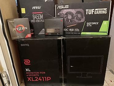 hhd: Gaming PC komponentləri dəsti Tərkib: Ryzen 5 3600 Gtx 1650 4 gb OC — 1