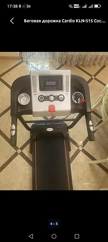 Turniklər və bruslar: Cardio KLN-515 qaçış cığırı - Kompakt və qatlanan konstruksiya — 3