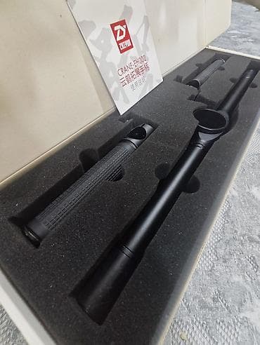 video reqistator: Zhiyun Crane-EH002 Dual-hand Handles Məhsul təsviri: - Zhiyun Crane — 1