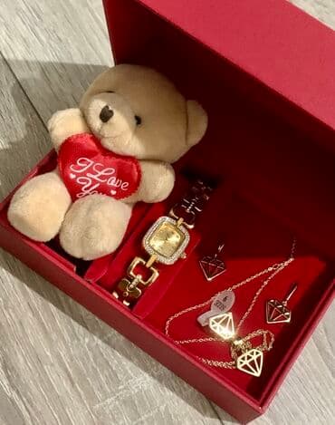 pandora qutusu: Yeni, Saat dəsti, rəng - Qızılı — 1