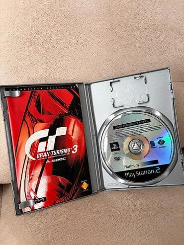 dvd disk: PlayStation 2 oyunu – Gran Turismo 3: A-spec (Platinum versiyası) - — 3