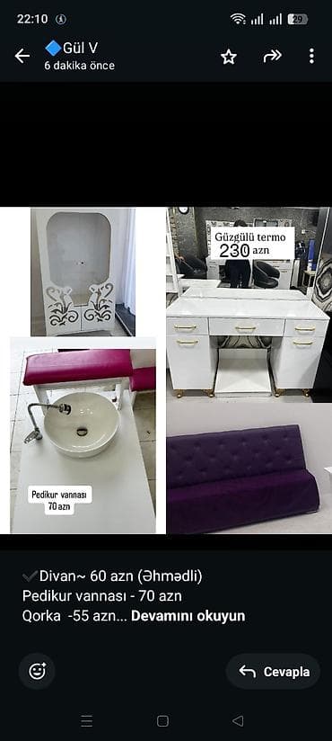 Saş kəsimi üçün masa