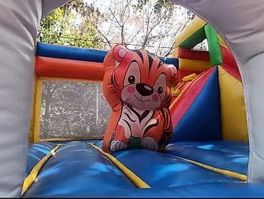 Другое для спорта и отдыха: Uşaq üçün şişmə atraksion – kloun temalı batut və slayd kompleksi - — 5