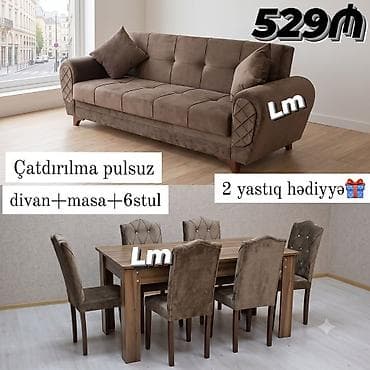 Divan+ Masa dəsti Sifarişlə hazırlanır. Dəst şəkildə : 529₼ . Divan lalafo.az -da Divan+ Masa dəsti Sifarişlə hazırlanır. Dəst şəkildə : 529₼ . Divan