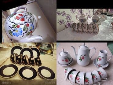 Tava-qazan: Bəzək dəsti – 3 parça dest 140 tek 45 manata - Material: rəngli şüşə — 2