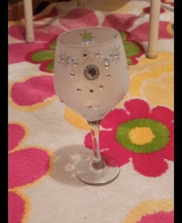 dest qab: Qədəhlər, Xrustal, 6 ədədli dəst, Rusiya — 2